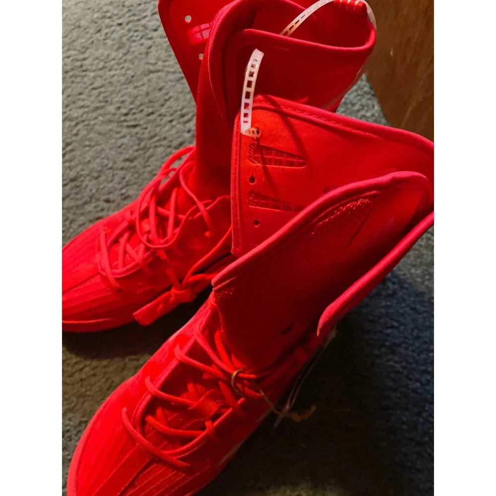Adidas‎ Box Hog 4 Boxing Shoes Mens 4.5 Womens 5.5 Red IH2732 Training Boots